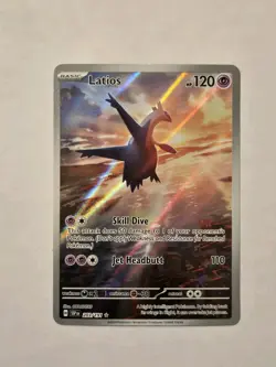 Latios 203/191 Sv08: Surging Sparks Holo Pokemon TCG Card - Image 1