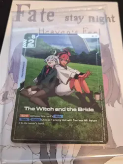 Gundam TCG the Witch and the Bride GD01-117 R+ Alt Art Card - Image 2
