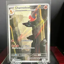 Pokemon Charmeleon 169/165 Scarlet & Violet 151 Rare Holo Card English 2023 - Image 1