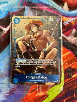(Sealed)Portgas.D.Ace (Tin Pack Set Vol. 2) P-074 One Piece Promotion Cards Foil - Image 1