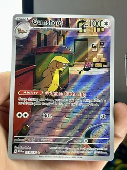 Gumshoos 153/132 Me01: Mega Evolution Holo Pokemon Card - Image 3