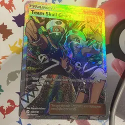 Team Skull Grunt 149/149 Sun & Moon Base Full Art Ultra Rare Pokemon Card (NM) - Image 1