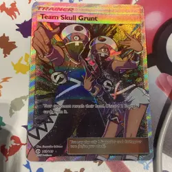 Team Skull Grunt 149/149 Sun & Moon Base Full Art Ultra Rare Pokemon Card (NM) - Image 2