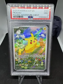Pikachu 088 Sv: Scarlet & Violet Promo Cards Holo PSA 9 - Image 1