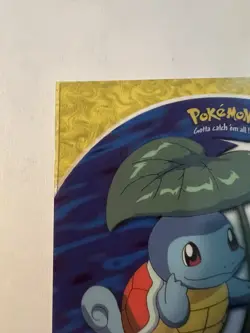 Excellent condition 2000 Topps Pokemon Squirtle PC4 TV Animation Clear Card 07 - Image 2