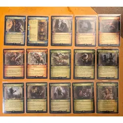 MTG Lot of 24 LTR Lord of the Rings Showcase Scroll Cards Incl. Rares & Foils - Image 1