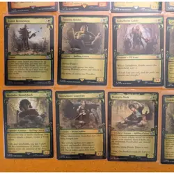 MTG Lot of 24 LTR Lord of the Rings Showcase Scroll Cards Incl. Rares & Foils - Image 5