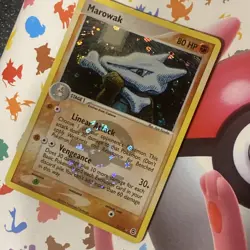 Marowak (7/112) EX Fire Red & Leaf Green Reverse Holo Pokemon Card! - Image 1