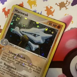 Marowak (7/112) EX Fire Red & Leaf Green Reverse Holo Pokemon Card! - Image 3