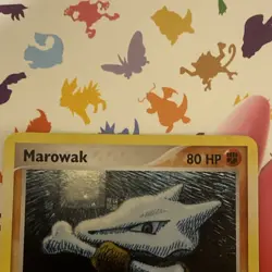 Marowak (7/112) EX Fire Red & Leaf Green Reverse Holo Pokemon Card! - Image 4