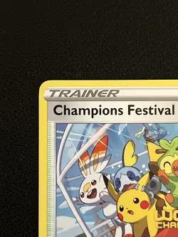 Pokemon TCG Card Champions Festival Swsh296 English Promo - Image 3