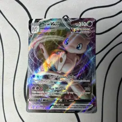 Pokemon Mew VMAX Fusion Strike Ultra Rare Holo Full Art 114/264 Psychic Card - Image 1