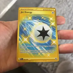 Pokemon Surging Sparks Jet Energy Hyper Rare Card 252/191 - Image 2