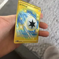 Pokemon Surging Sparks Jet Energy Hyper Rare Card 252/191 - Image 3