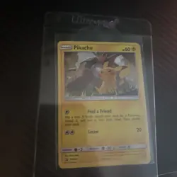 Near Mint Ungraded Pikachu SM234 Promo Holo Pokemon Card - Image 3