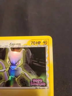 Pokemon TCG EX Holon Phantoms Mewtwo Stamped Holo Rare Card NM - Image 4