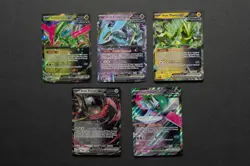 2024 pokemon cards (5) EX Iron Leaves ,Treads, Valiant,Thorns,Crown - Image 1