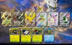 Pokemon Paldean Fates Mixed Lot Of 10 Cards - Image 1