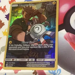 Pokemon TCG Magnemite Holo Secret Rare Card Sun Moon Cosmic Eclipse 242/236 NM - Image 2