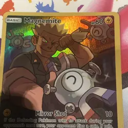 Pokemon TCG Magnemite Holo Secret Rare Card Sun Moon Cosmic Eclipse 242/236 NM - Image 3