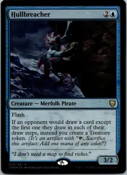 Hullbreacher R Commander Legends 74 NM Foil - Image 1