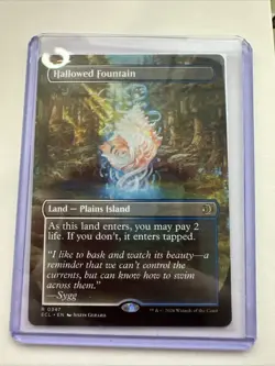 Hallowed Fountain (Borderless) Lorwyn Eclipsed Regular - Image 1
