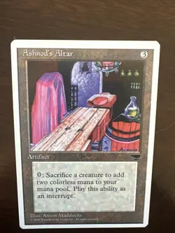 MTG LP ASHNOD'S ALTAR Chronicles Vintage 1995 Commander EDH Artifact Legacy - Image 3