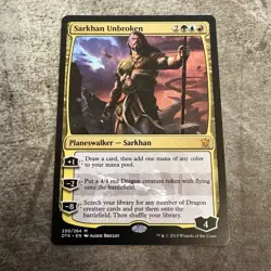 Sarkhan Unbroken - Dragons of Tarkir - MTG Magic the Gathering - NM - Image 1