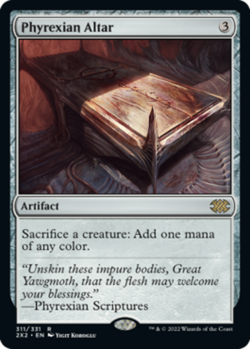 MTG Phyrexian Altar, Light Play, English Double Masters 2022 - Image 1