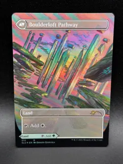 MTG Branchloft Pathway R Secret Lair: Ultimate Edition #13 FOIL - Image 2