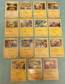 ELECTABUZZ & ELECTIVIRE BUNDLE OF POKEMON CARDS - Image 1