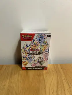 Pokemon Prismatic Evolutions Booster Bundle New & Factory Sealed - 1 box/6 Packs - Image 1