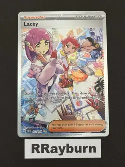 Pokemon Lacey Trainer 172/142 Sv07: Stellar Crown Special Illustration Rare Holo - Image 1