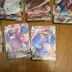 Pokemon TCG VMAX Holo Card Lot 11 Nintendo Eternatus Orbeetle English - Image 4