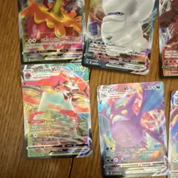 Pokemon TCG VMAX Holo Card Lot 11 Nintendo Eternatus Orbeetle English - Image 5