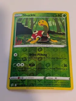 Shuckle 005/192 - Rebel Clash Pokemon Reverse Holo Foil Nice! - Image 1