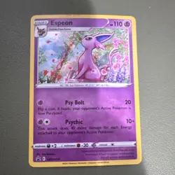 Pokemon Espeon Holo Promo SWSH174 Sword & Shield Promo Psychic 110 HP - Image 1