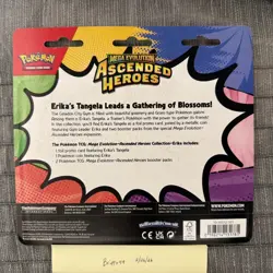 Pokemon Ascended Heroes 2-Pack Blister: ERIKA New Sealed $2 Shipping - Image 2