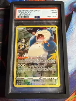 Snorlax #TG10/TG30 Lost Origin Trainer Gallery PSA 9 - Mint Pokemon - Image 1