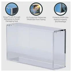 1x Acrylic Display Case for Pokemon Mega Charizard EX UPC BOX - Image 4