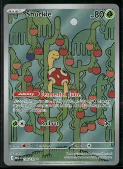 Pokemon - Shuckle 136/132 Illustration Rare Mega Evolution NM - Image 1