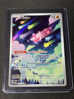Pokemon TCG - Minior 201/182 SV04: Paradox Rift Holo Raw Near Mint - Image 1