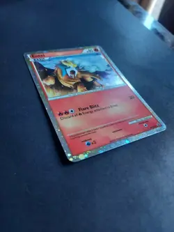 Entei Shiny Black Star Promo Pokemon TCG HGSS20 2010 Ultra Rare! - Image 2