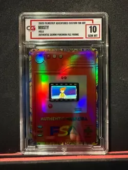 🔥MISTY 35MM RARE FILM FRAME CELL FROM POKEMON THE MOVIE 2000 CG 10 🔥 - Image 1