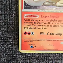 Pokemon TCG Ninetales Holo Rare Call of Legends 17/95 2011 Stage 1 90HP - Image 4