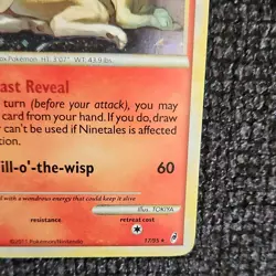 Pokemon TCG Ninetales Holo Rare Call of Legends 17/95 2011 Stage 1 90HP - Image 5
