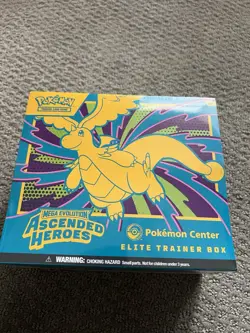 2x Pokemon Ascended Heroes Pokemon Center PC Exclusive ETB - New Sealed. - Image 1