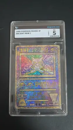 1999 POKEMON PROMO JP ANCIENT MEW wcg 5 ≈ psa 5 - Image 1