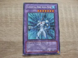 Elemental HERO Aqua Neos DP03-EN012 Rare 1st Edition NM Sammlerzustand Yu-Gi-Oh - Image 1
