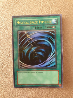 YUGIOH MYSTICAL SPACE TYPHOON PARALLEL RARE HL2-EN002 NM - Image 1